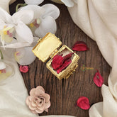 Vriksham Miniature Golden Temple-Style Ganasha Kumkum Box Return Gif-RG234